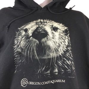 Black Hoodie, Oregon Otter SZ Mens XL